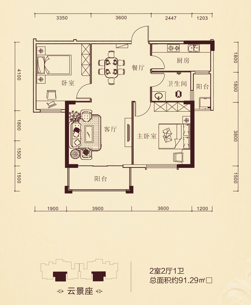 91平