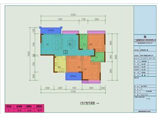 美麗家園二期戶型圖1