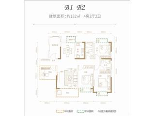 南湖壹號二期戶型圖1